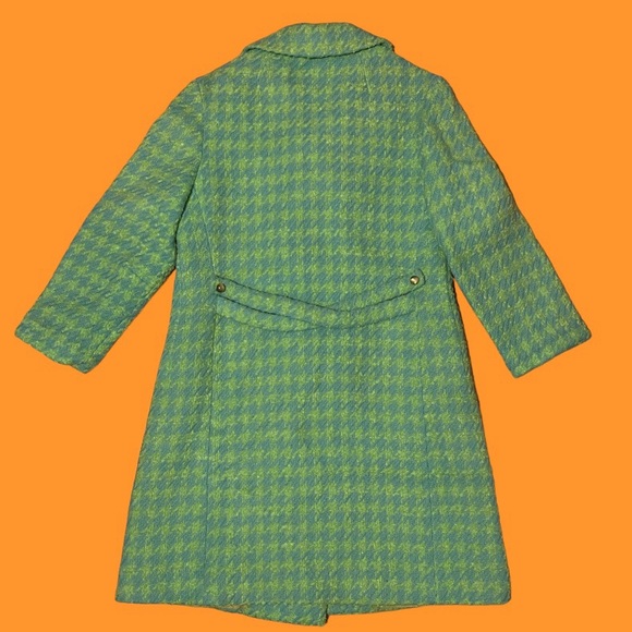 Beautiful women’s vintage tweed coat in houndstooth pattern. - Picture 4 of 4